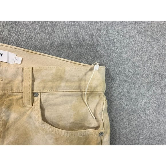 NWT Hudson ZACK Skinny Cotton Blend Painters Jeans (Men's‎ 31x31) Tan - Picture 4 of 16